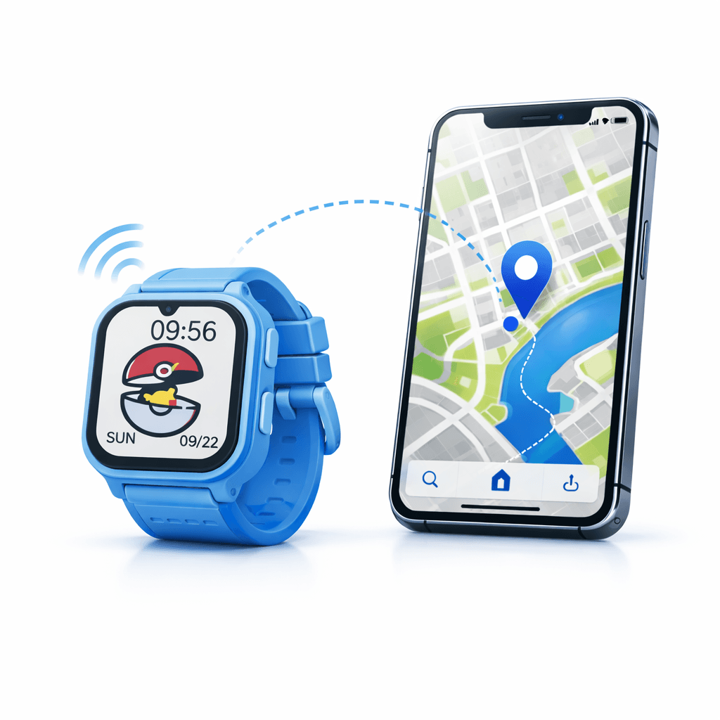 Montre GPS et application mobile